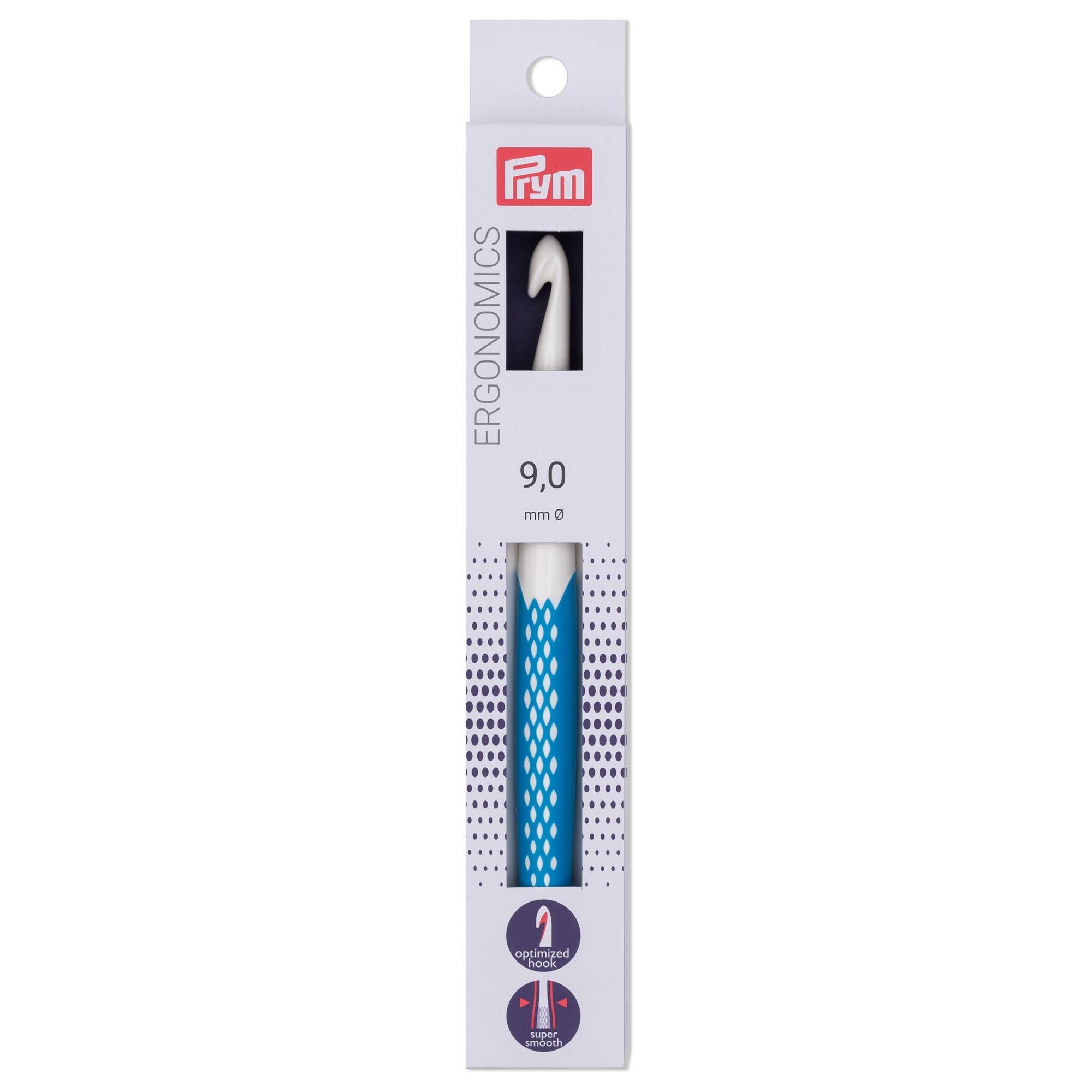 Prym ergonómikus horgolótű 9 mm | Anyafonja.hu