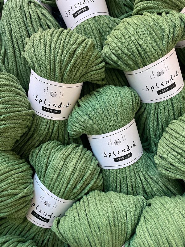 Splendid Prémium zsinórfonal 5mm - Aloé | Anyafonja.hu