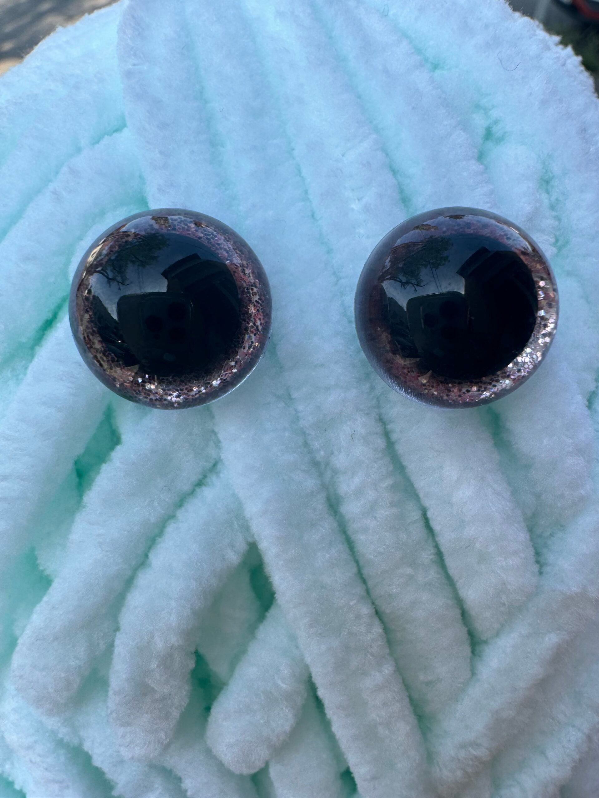 Csillogós szem 16 mm - Rózsaszín | Anyafonja.hu