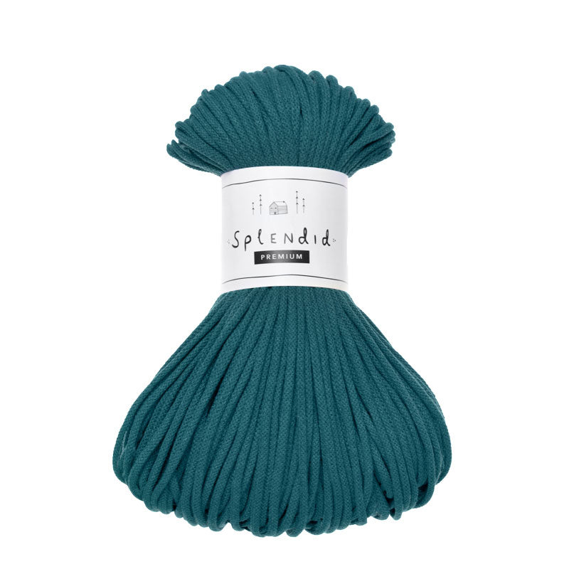 Splendid Prémium zsinórfonal 5mm - Petrol | Anyafonja.hu