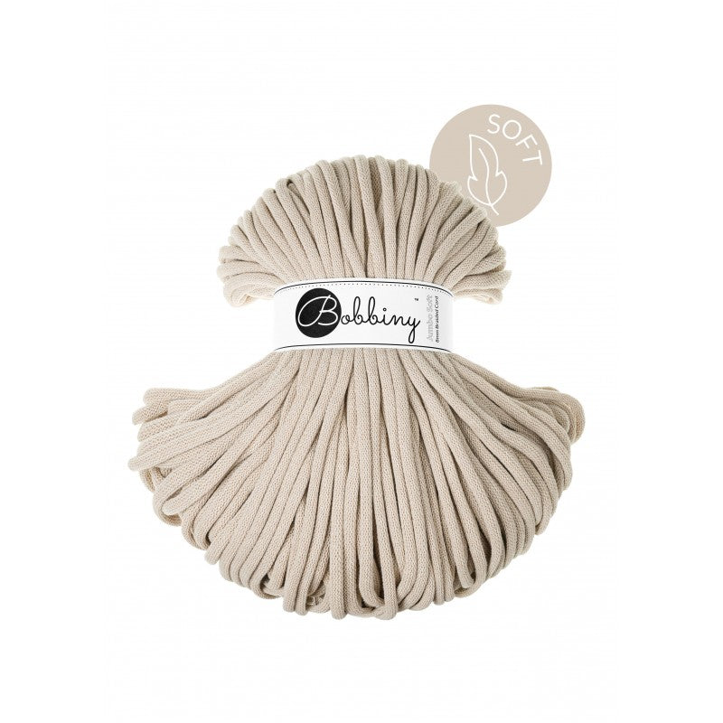 Bobbiny Premium Jumbo SOFT 8mm - Beige | Anyafonja.hu
