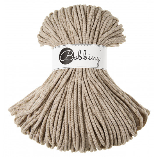 Bobbiny Premium zsinórfonal 5 mm - Bézs | Anyafonja.hu