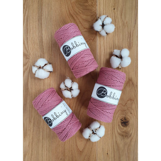 Bobbiny 3ply makramé fonal 3 mm - Blossom | Anyafonja.hu
