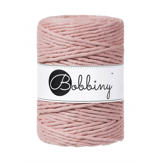 Bobbiny Premium kifésülhető makramé fonal 5 mm - Blush | Anyafonja.hu