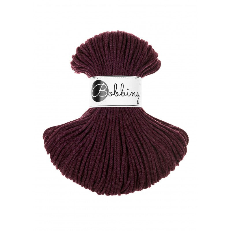 Bobbiny Premium zsinórfonal 3 mm - Burgundi | Anyafonja.hu