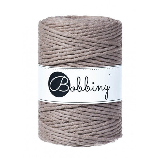 Bobbiny Premium kifésülhető makramé fonal 5 mm - Coffee | Anyafonja.hu