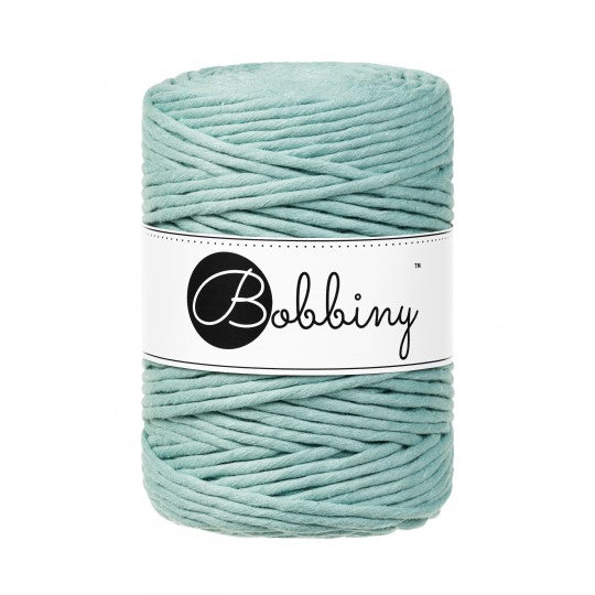 Bobbiny Premium kifésülhető makramé fonal 5 mm - Duck Egg Blue | Anyafonja.hu