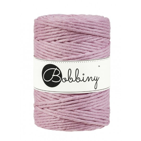 Bobbiny Premium kifésülhető makramé fonal 5 mm - Dusty Pink | Anyafonja.hu