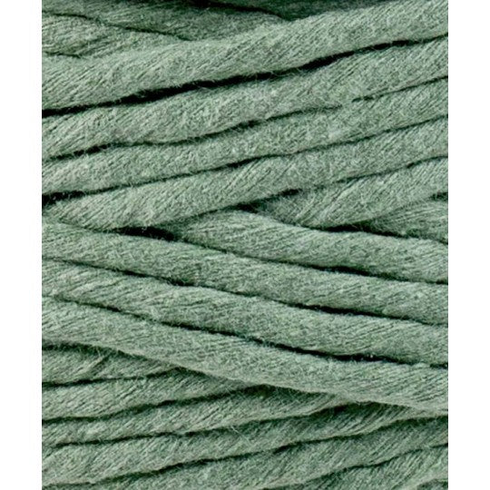 Bobbiny Premium kifésülhető makramé fonal 5 mm - Eucalyptus Green | Anyafonja.hu