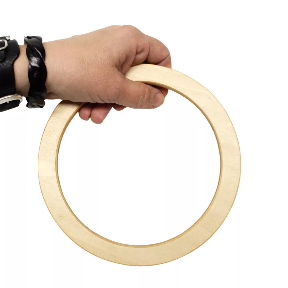 Fa táskafül karika - sötétbarna | Anyafonja.hu