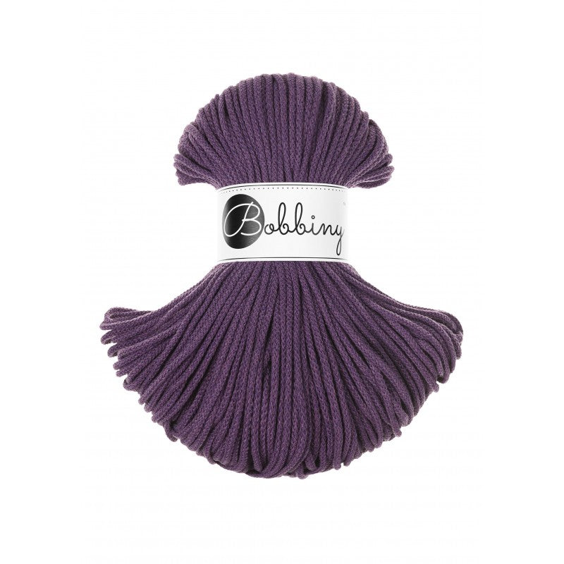 Bobbiny Premium zsinórfonal 3 mm - Violet | Anyafonja.hu