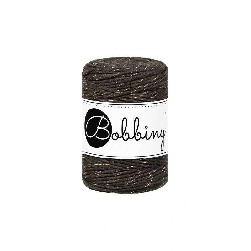 Bobbiny Baby makramé fonal 1,5 mm - Golden Espresso - Kifutó | Anyafonja.hu