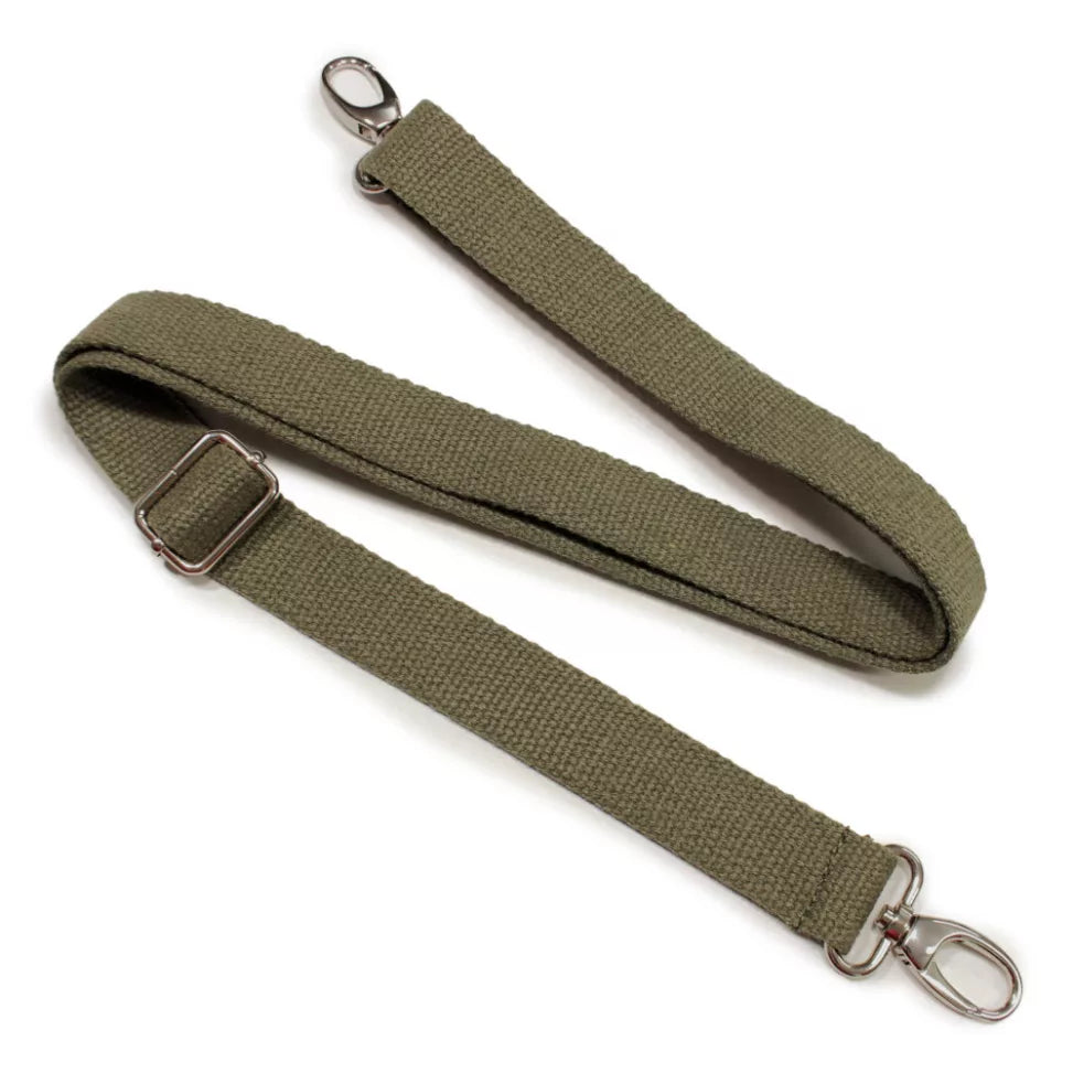 Pamut táska pánt 3 cm - Khaki | Anyafonja.hu