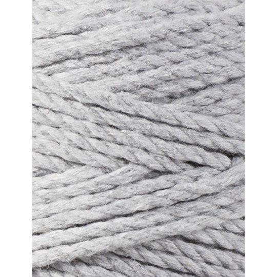 Bobbiny 3ply makramé fonal 3 mm - Világos Szürke | Anyafonja.hu
