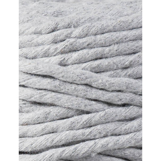 Bobbiny Premium kifésülhető makramé fonal 5 mm - Light Gray | Anyafonja.hu