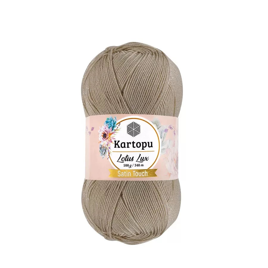 Kartopu Lotus Lux - világosbézs irizáló szállal 861 | Anyafonja.hu