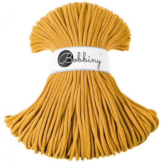 Bobbiny Premium zsinórfonal 5 mm - Mustár | Anyafonja.hu