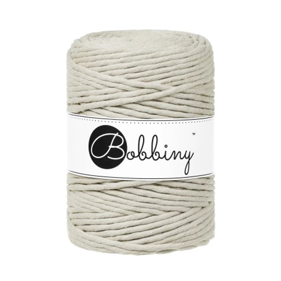 Bobbiny Premium kifésülhető makramé fonal 5 mm - Limitált Pale Olive | Anyafonja.hu