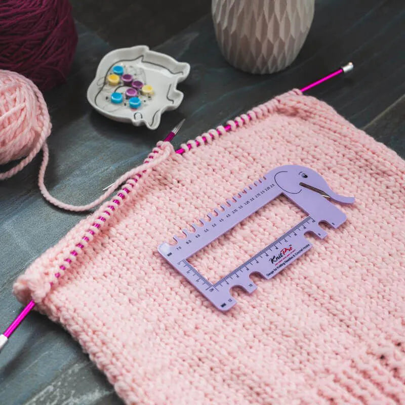 Knit Pro Elefántos tűméret meghatározó