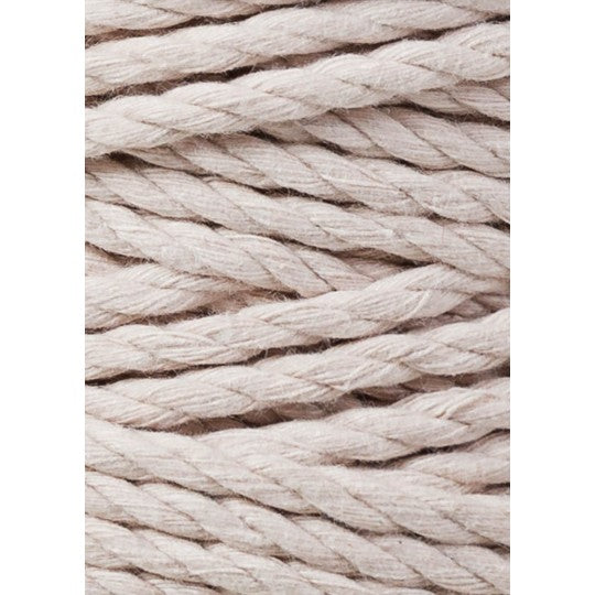 Bobbiny 3ply makramé fonal 5 mm - Nude | Anyafonja.hu