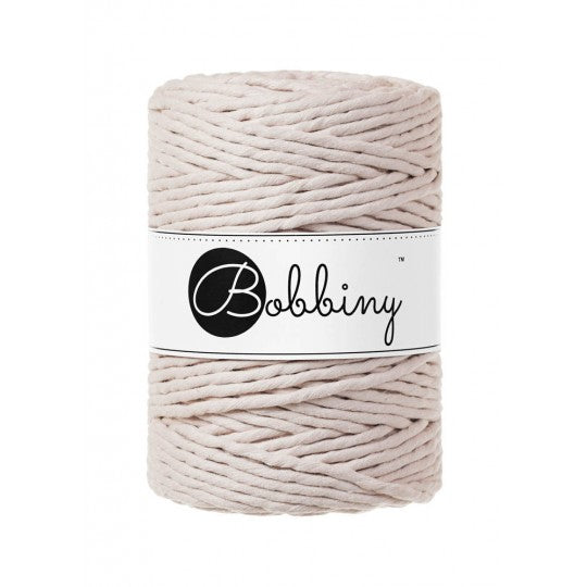 Bobbiny Premium kifésülhető makramé fonal 5 mm - Nude | Anyafonja.hu