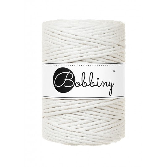 Bobbiny Premium kifésülhető makramé fonal 5 mm - Off White | Anyafonja.hu