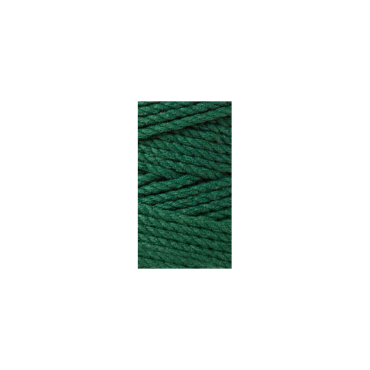 Bobbiny 3ply makramé fonal 3 mm - Pine Green | Anyafonja.hu