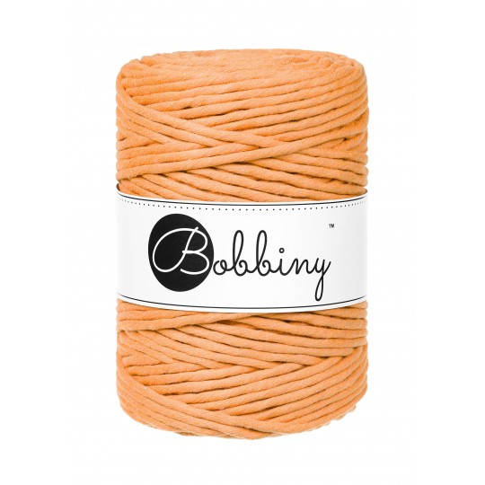 Bobbiny Premium kifésülhető makramé fonal 5 mm - Limitált Orange | Anyafonja.hu