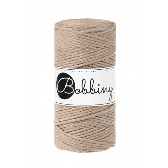 Bobbiny makramé fonal 3 mm - Sand | Anyafonja.hu