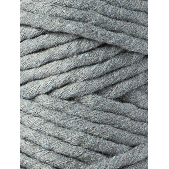 Bobbiny Premium kifésülhető makramé fonal 5 mm - Steel | Anyafonja.hu
