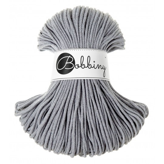 Bobbiny Premium zsinórfonal 3 mm - Steel | Anyafonja.hu