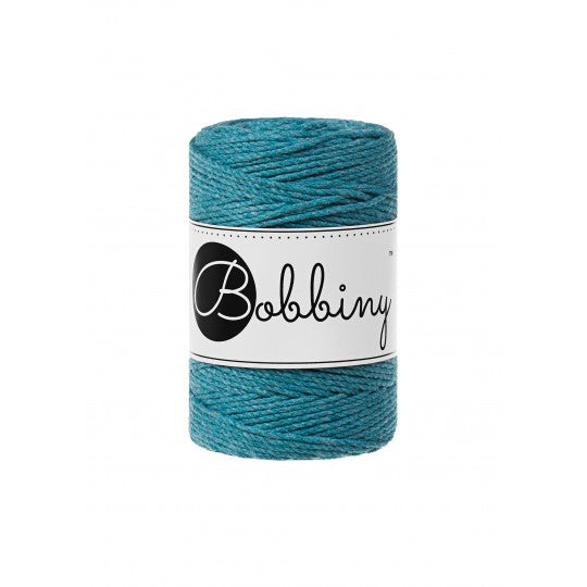 Bobbiny 3ply makramé fonal 1,5 mm - Teal | Anyafonja.hu