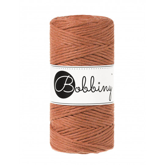 Bobbiny makramé fonal 3 mm - Terrakotta | Anyafonja.hu