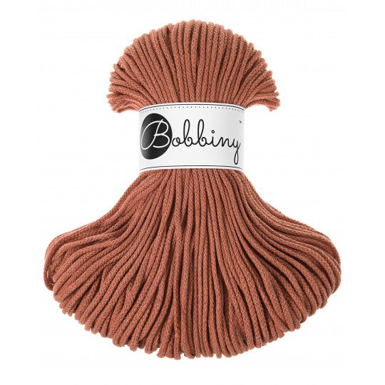 Bobbiny Premium zsinórfonal 3 mm - Terrakotta | Anyafonja.hu