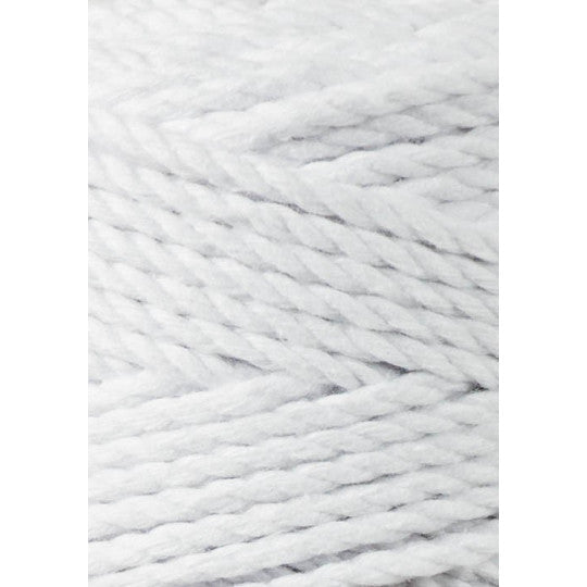 Bobbiny 3ply makramé fonal 3 mm - Fehér | Anyafonja.hu