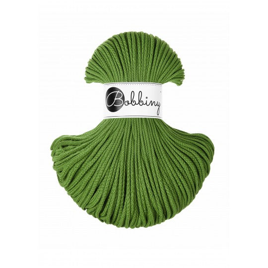 Bobbiny Premium zsinórfonal 3 mm - Moss Green | Anyafonja.hu