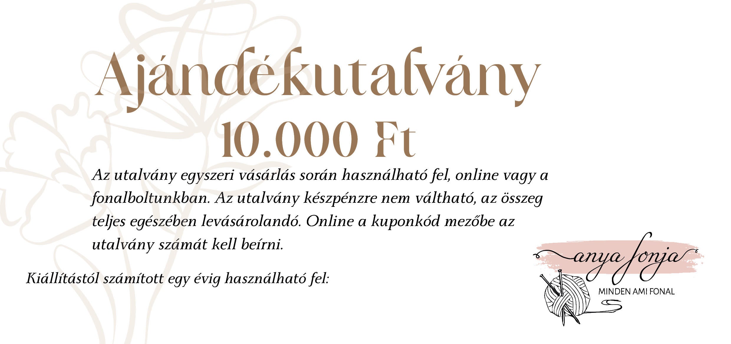Ajándékutalvány