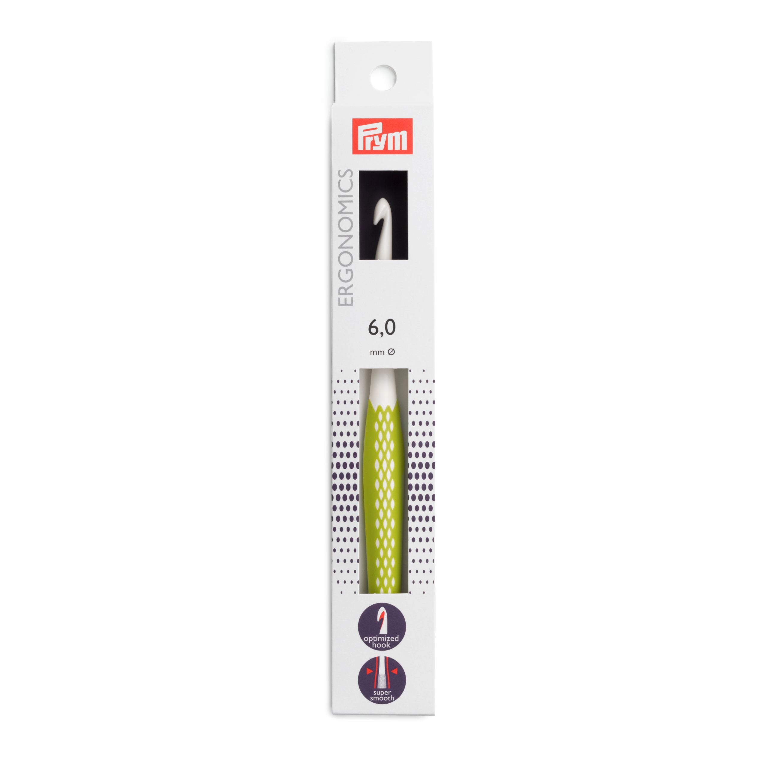 Prym ergonómikus horgolótű 6 mm | Anyafonja.hu