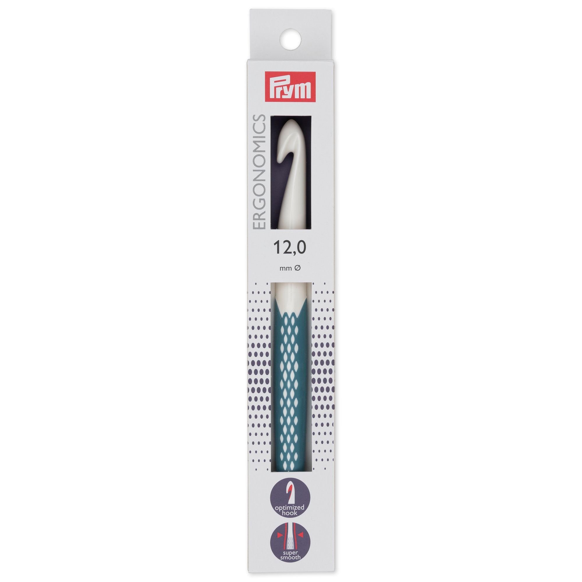 Prym ergonómikus horgolótű 12 mm | Anyafonja.hu