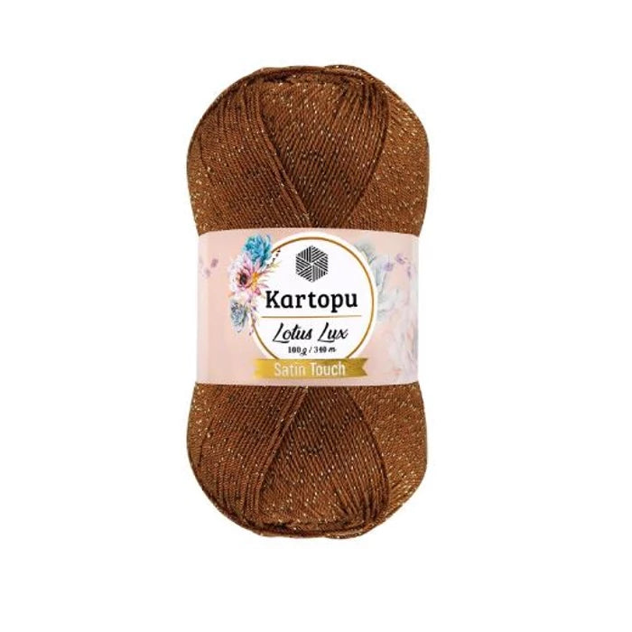 Kartopu Lotus Lux - csillogós barna 840 | Anyafonja.hu