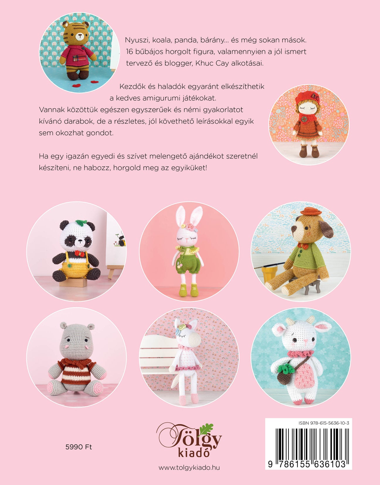 Amigurumi tarka forgatag | Anyafonja.hu