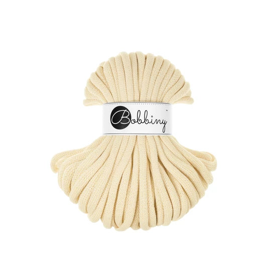 Bobbiny Premium zsinórfonal 9 mm - Butter Yellow 30m | Anyafonja.hu