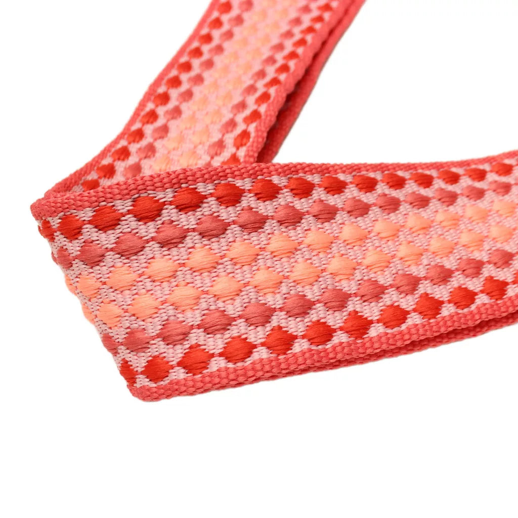 Rózsaszín pöttyös arany táskapánt - 5 cm | Anyafonja.hu