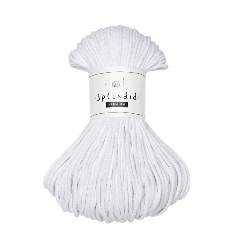 Splendid Prémium zsinórfonal 5mm - Fehér | Anyafonja.hu