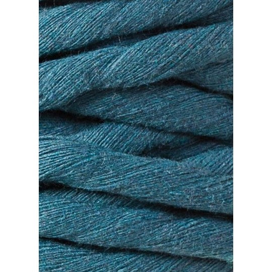 Bobbiny Premium Extreme makramé fonal 9 mm - Petrolkék | Anyafonja.hu