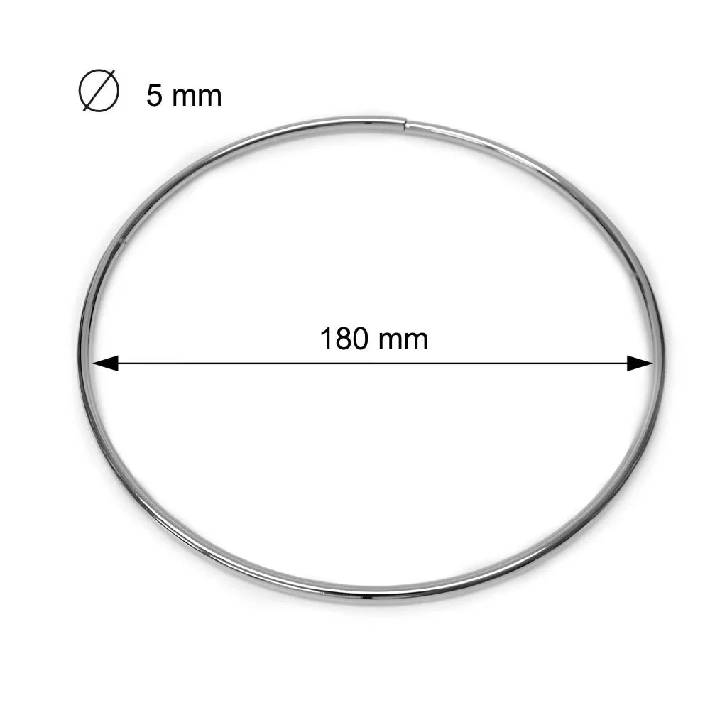 Fém táskafül karika- nagy | Anyafonja.hu
