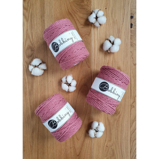 Bobbiny 3ply makramé fonal 5 mm - Blossom | Anyafonja.hu