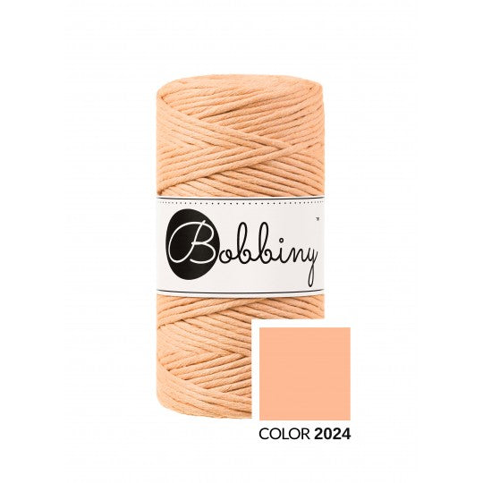 Bobbiny makramé fonal 3 mm - Peach Fuzz - Kifutó | Anyafonja.hu