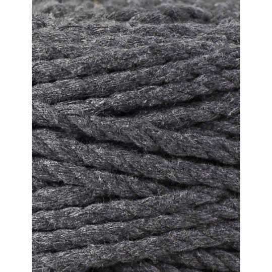 Bobbiny 3ply makramé fonal 5 mm - Grafit | Anyafonja.hu