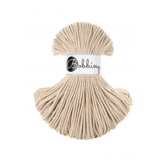 Bobbiny Premium zsinórfonal 3 mm - Warm Beige | Anyafonja.hu